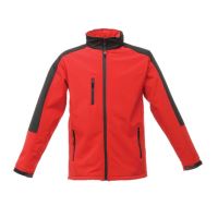 HYDROFORCE - 3-LAYER MEMBRANE Kapucnis felső SOFTSHELL Classic Red/Black